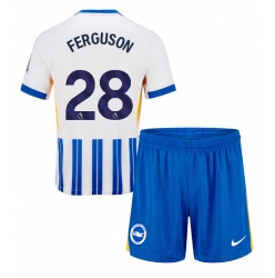 Brighton Evan Ferguson #28 Heimtrikot Kinder 2024-25 Kurzarm (+ kurze hosen)