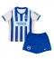 Brighton Heimtrikot Kinder 2024-25 Kurzarm (+ kurze hosen)