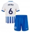 Brighton James Milner #6 Heimtrikot Kinder 2024-25 Kurzarm (+ kurze hosen)