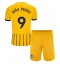Brighton Joao Pedro #9 Auswärtstrikot Kinder 2024-25 Kurzarm (+ kurze hosen)