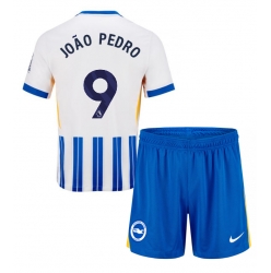 Brighton Joao Pedro #9 Heimtrikot Kinder 2024-25 Kurzarm (+ kurze hosen)