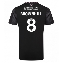 Burnley Josh Brownhill #8 Auswärtstrikot 2024-25 Kurzarm