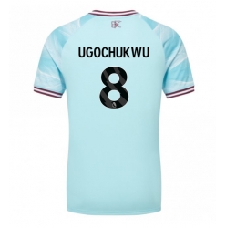 Burnley Lesley Ugochukwu #8 Auswärtstrikot 2025-26 Kurzarm