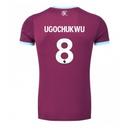 Burnley Lesley Ugochukwu #8 Heimtrikot 2025-26 Kurzarm