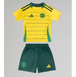 Celtic Auswärtstrikot Kinder 2024-25 Kurzarm (+ kurze hosen)