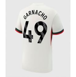 Chelsea Alejandro Garnacho #49 Auswärtstrikot 2025-26 Kurzarm