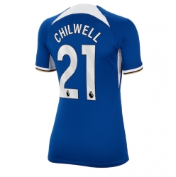 Chelsea Ben Chilwell #21 Heimtrikot Frauen 2023-24 Kurzarm