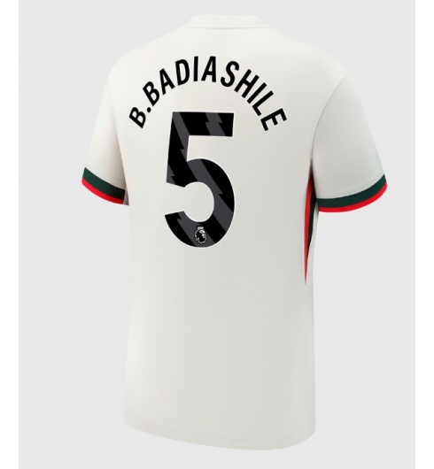 Chelsea Benoit Badiashile #5 Auswärtstrikot 2025-26 Kurzarm Chelsea Benoit Badiashile #5 Auswärtstrikot 2025-26 Kurzarm