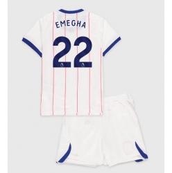 Chelsea Emmanuel Emegha #22 3rd trikot Kinder 2026-27 Kurzarm (+ kurze hosen)