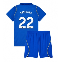 Chelsea Emmanuel Emegha #22 Heimtrikot Kinder 2026-27 Kurzarm (+ kurze hosen)