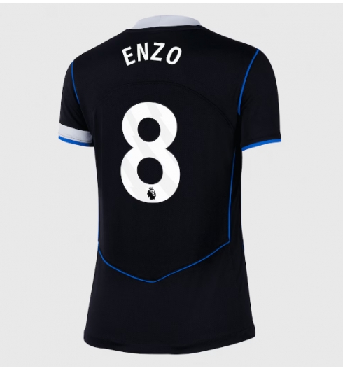 Chelsea Enzo Fernandez #8 3rd trikot Frauen 2025-26 Kurzarm Chelsea Enzo Fernandez #8 3rd trikot Frauen 2025-26 Kurzarm
