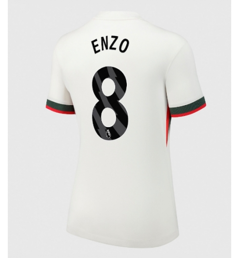 Chelsea Enzo Fernandez #8 Auswärtstrikot Frauen 2025-26 Kurzarm Chelsea Enzo Fernandez #8 Auswärtstrikot Frauen 2025-26 Kurzarm