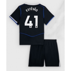 Chelsea Estevao Willian #41 3rd trikot Kinder 2025-26 Kurzarm (+ kurze hosen)