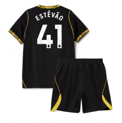 Chelsea Estevao Willian #41 Auswärtstrikot Kinder 2026-27 Kurzarm (+ kurze hosen)
