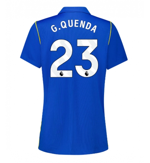 Chelsea Geovany Quenda #23 Heimtrikot Frauen 2026-27 Kurzarm Chelsea Geovany Quenda #23 Heimtrikot Frauen 2026-27 Kurzarm