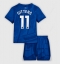 Chelsea Jamie Gittens #11 Heimtrikot Kinder 2025-26 Kurzarm (+ kurze hosen)