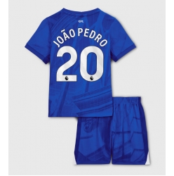 Chelsea Joao Pedro #20 Heimtrikot Kinder 2025-26 Kurzarm (+ kurze hosen)