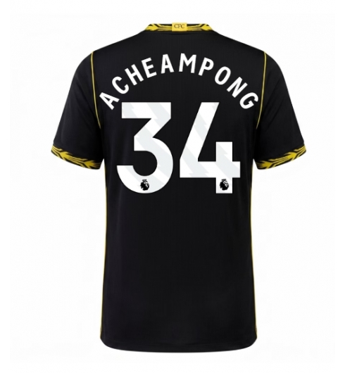 Chelsea Josh Acheampong #34 Auswärtstrikot 2026-27 Kurzarm Chelsea Josh Acheampong #34 Auswärtstrikot 2026-27 Kurzarm