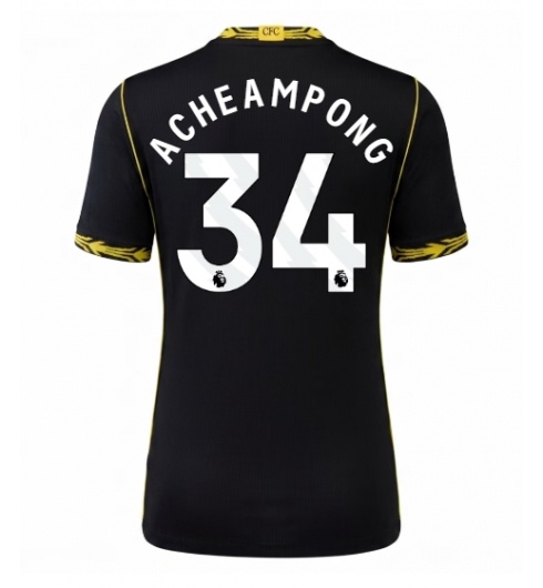 Chelsea Josh Acheampong #34 Auswärtstrikot Frauen 2026-27 Kurzarm Chelsea Josh Acheampong #34 Auswärtstrikot Frauen 2026-27 Kurzarm