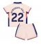 Chelsea Kiernan Dewsbury-Hall #22 Auswärtstrikot Kinder 2024-25 Kurzarm (+ kurze hosen)