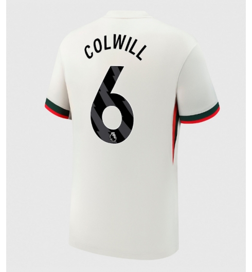 Chelsea Levi Colwill #6 Auswärtstrikot 2025-26 Kurzarm Chelsea Levi Colwill #6 Auswärtstrikot 2025-26 Kurzarm
