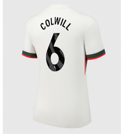 Chelsea Levi Colwill #6 Auswärtstrikot Frauen 2025-26 Kurzarm Chelsea Levi Colwill #6 Auswärtstrikot Frauen 2025-26 Kurzarm