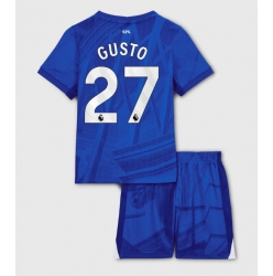 Chelsea Malo Gusto #27 Heimtrikot Kinder 2025-26 Kurzarm (+ kurze hosen)
