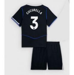 Chelsea Marc Cucurella #3 3rd trikot Kinder 2025-26 Kurzarm (+ kurze hosen)