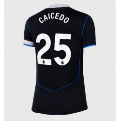 Chelsea Moises Caicedo #25 3rd trikot Frauen 2025-26 Kurzarm