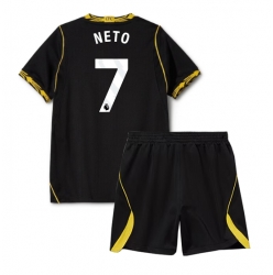 Chelsea Pedro Neto #7 Auswärtstrikot Kinder 2026-27 Kurzarm (+ kurze hosen)