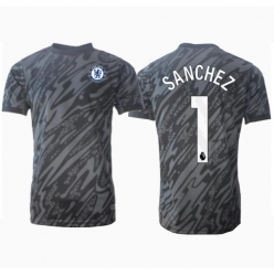 Chelsea Robert Sanchez #1 Torwart Auswärtstrikot 2024-25 Kurzarm