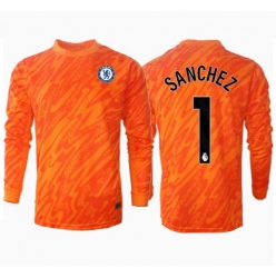 Chelsea Robert Sanchez #1 Torwart Heimtrikot 2024-25 Langarm