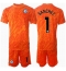 Chelsea Robert Sanchez #1 Torwart Heimtrikot Kinder 2024-25 Kurzarm (+ kurze hosen)