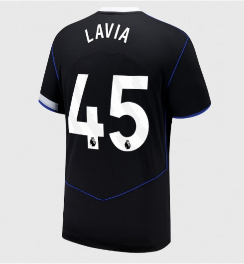 Chelsea Romeo Lavia #45 3rd trikot 2025-26 Kurzarm Chelsea Romeo Lavia #45 3rd trikot 2025-26 Kurzarm