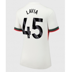 Chelsea Romeo Lavia #45 Auswärtstrikot Frauen 2025-26 Kurzarm