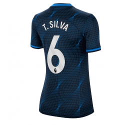 Chelsea Thiago Silva #6 Auswärtstrikot Frauen 2023-24 Kurzarm