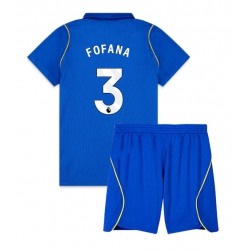 Chelsea Wesley Fofana #3 Heimtrikot Kinder 2026-27 Kurzarm (+ kurze hosen)