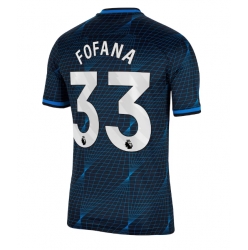 Chelsea Wesley Fofana #33 Auswärtstrikot 2023-24 Kurzarm
