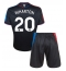 Crystal Palace Adam Wharton #20 3rd trikot Kinder 2024-25 Kurzarm (+ kurze hosen)