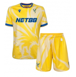 Crystal Palace Auswärtstrikot Kinder 2024-25 Kurzarm (+ kurze hosen)