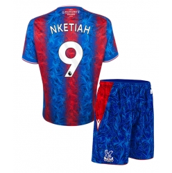 Crystal Palace Eddie Nketiah #9 Heimtrikot Kinder 2024-25 Kurzarm (+ kurze hosen)