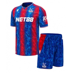 Crystal Palace Heimtrikot Kinder 2024-25 Kurzarm (+ kurze hosen)