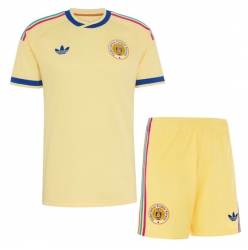 Curaçao Auswärtstrikot Kinder WM 2026 Kurzarm (+ kurze hosen)