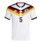 Deutschland Aleksandar Pavlovic #5 Heimtrikot WM 2026 Kurzarm Deutschland Aleksandar Pavlovic #5 Heimtrikot WM 2026 Kurzarm