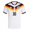 Deutschland Angelo Stiller #16 Heimtrikot WM 2026 Kurzarm Deutschland Angelo Stiller #16 Heimtrikot WM 2026 Kurzarm