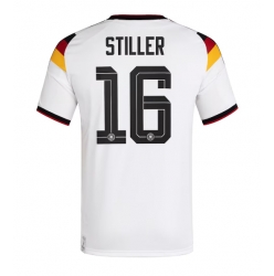 Deutschland Angelo Stiller #16 Heimtrikot WM 2026 Kurzarm