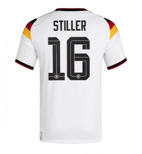 Deutschland Angelo Stiller #16 Heimtrikot WM 2026 Kurzarm Deutschland Angelo Stiller #16 Heimtrikot WM 2026 Kurzarm