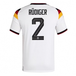 Deutschland Antonio Rudiger #2 Heimtrikot WM 2026 Kurzarm