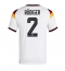 Deutschland Antonio Rudiger #2 Heimtrikot WM 2026 Kurzarm Deutschland Antonio Rudiger #2 Heimtrikot WM 2026 Kurzarm