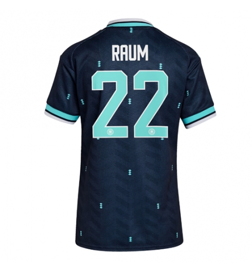 Deutschland David Raum #22 Auswärtstrikot Frauen WM 2026 Kurzarm Deutschland David Raum #22 Auswärtstrikot Frauen WM 2026 Kurzarm